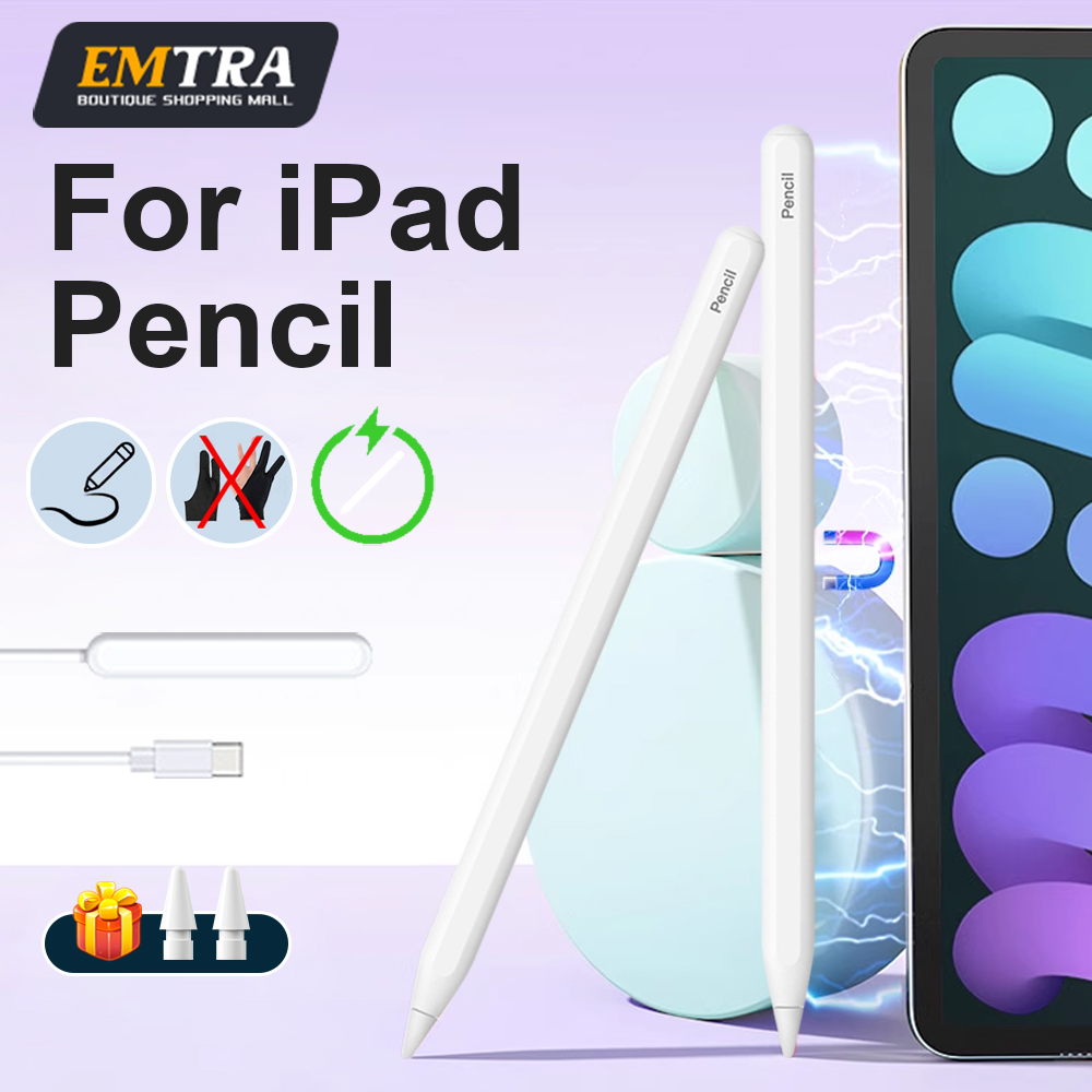 Tablet Drawing Accessories - For Apple Pencil 2 Magnetic Charging