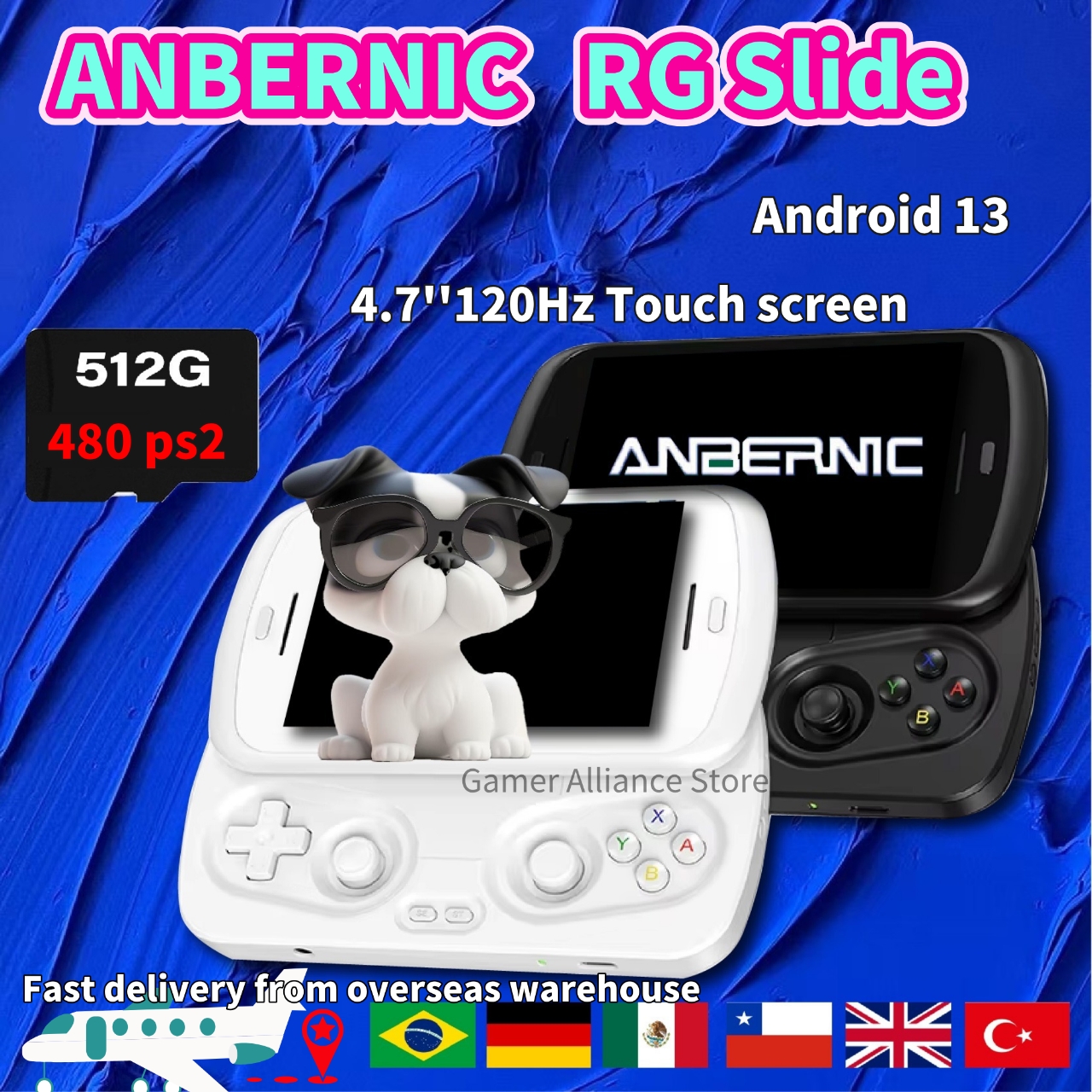 Android Tablet Gaming Accessories - ANBERNIC RG Slide RGSlide Retro Video