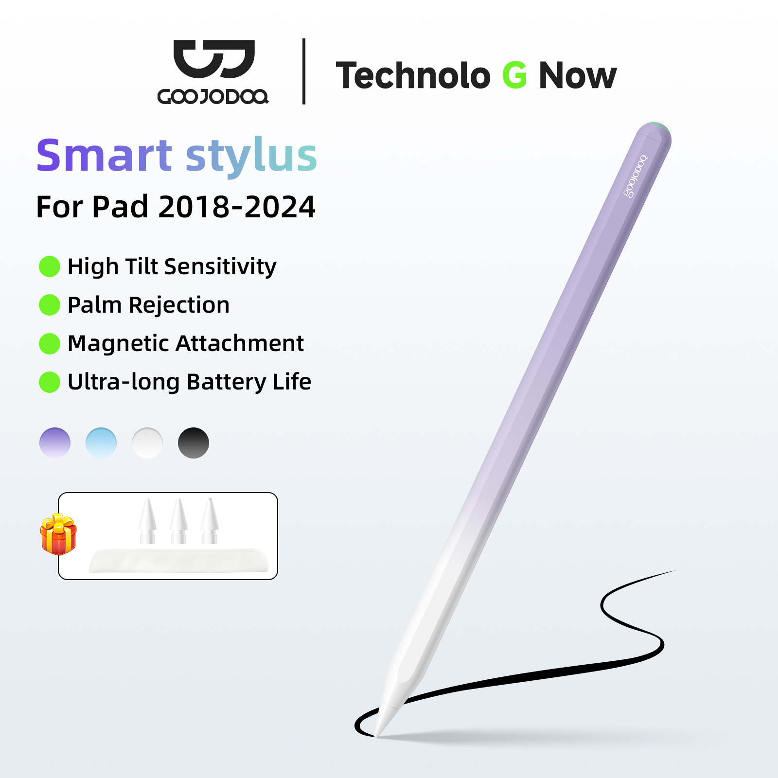 Tablet Accessories Kids - GOOJODOQ GD13 Pencil Stylus Pen for