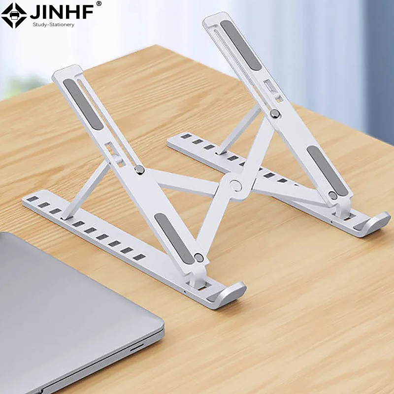 Cooling Stand Tablet - Plastic Laptop Holder Stand Adjustable Foldable