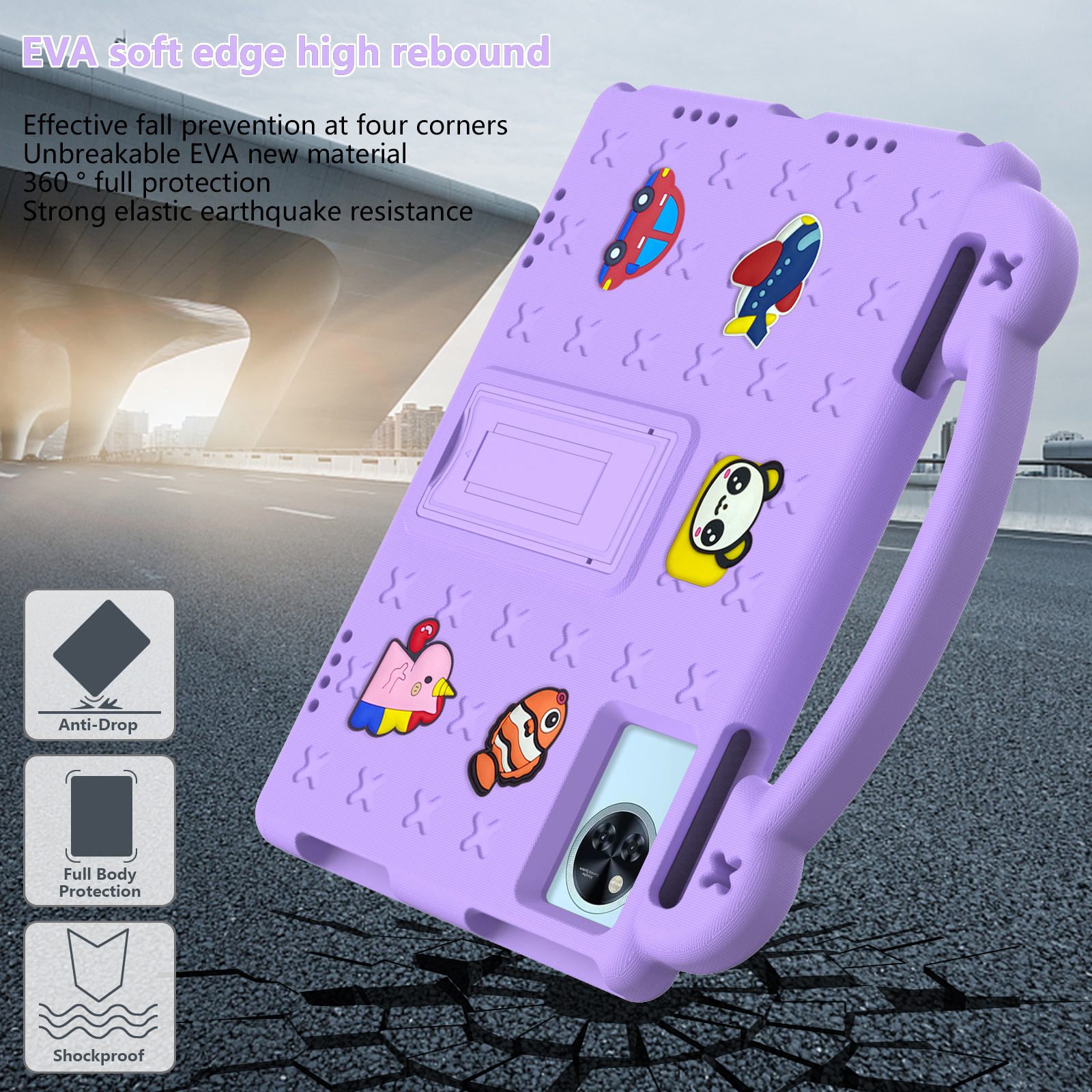 EVA Kids Cute Case Universal F - Ulefone Tablet Accessories recension och pris