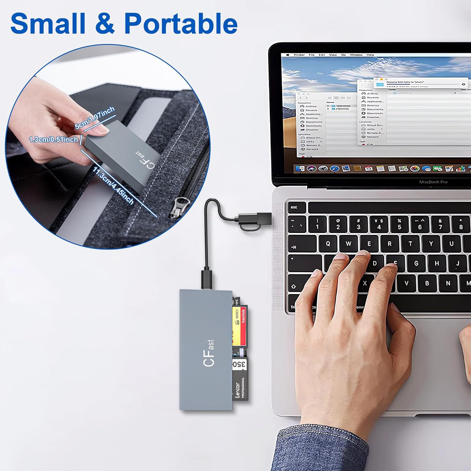 UTHAI TF4 6-Card Same Read SD/ - Microsd Card Tablet recension och pris