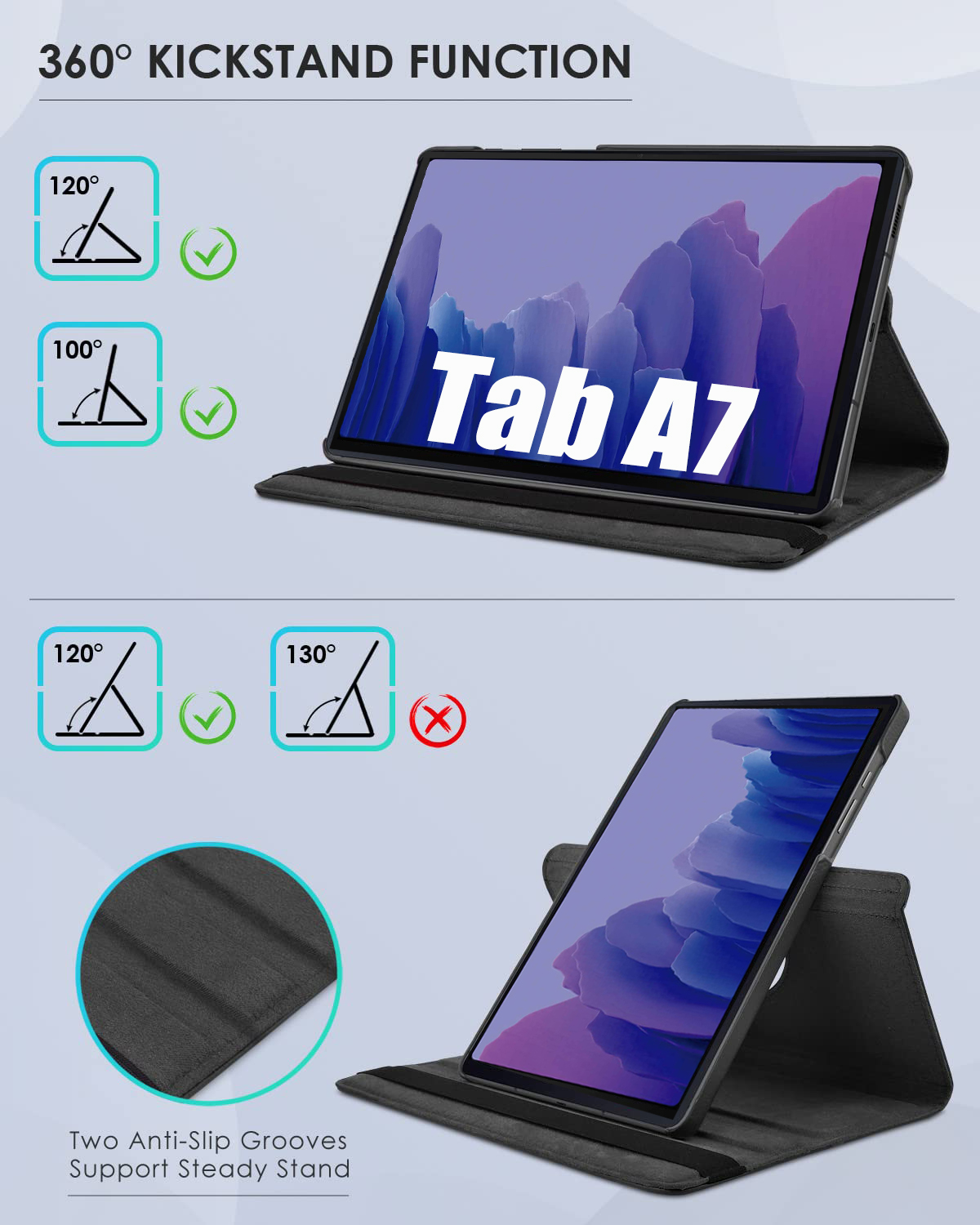 Rotating Case for Samsung Gala - Vortex Tablet Accessories recension och pris