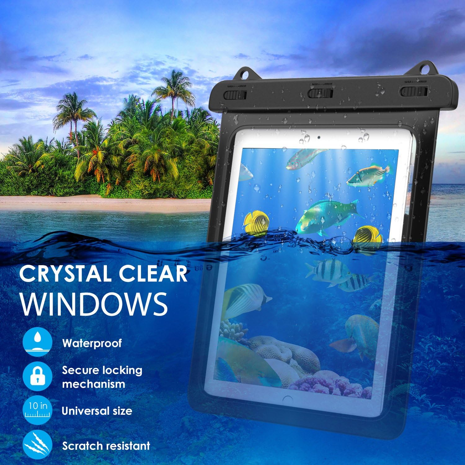 MoKo Waterproof Tablet Case Ta - Vortex Tablet Accessories recension och pris