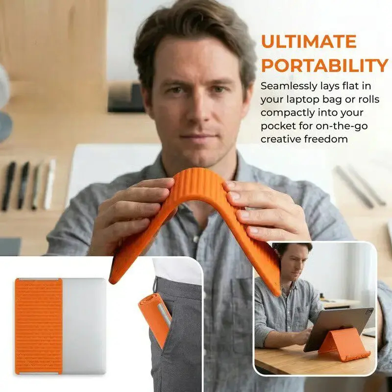 Silicone Foldable Phone Stand  - Tablet Holder Accessories recension och pris