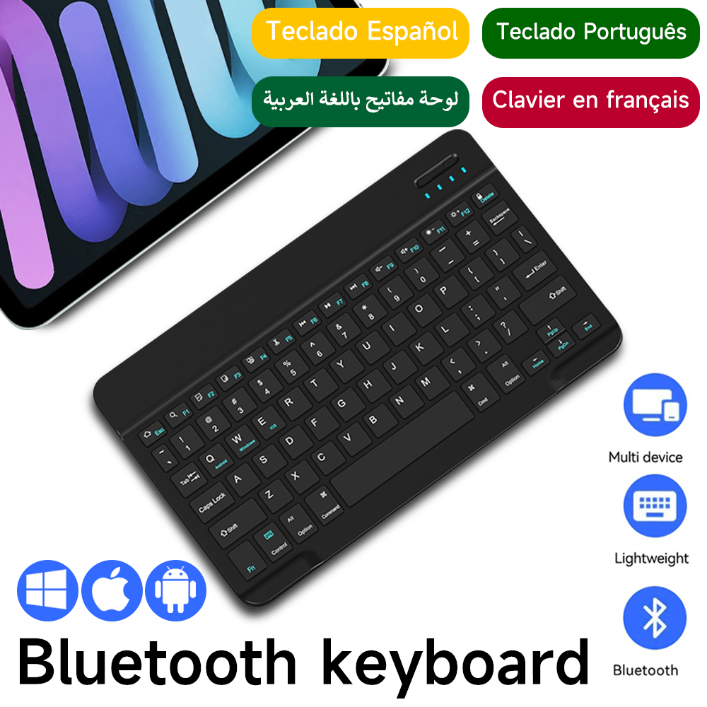 Bluetooth Keyboard for IOS And - Tablet Accessories For Samsung recension och pris
