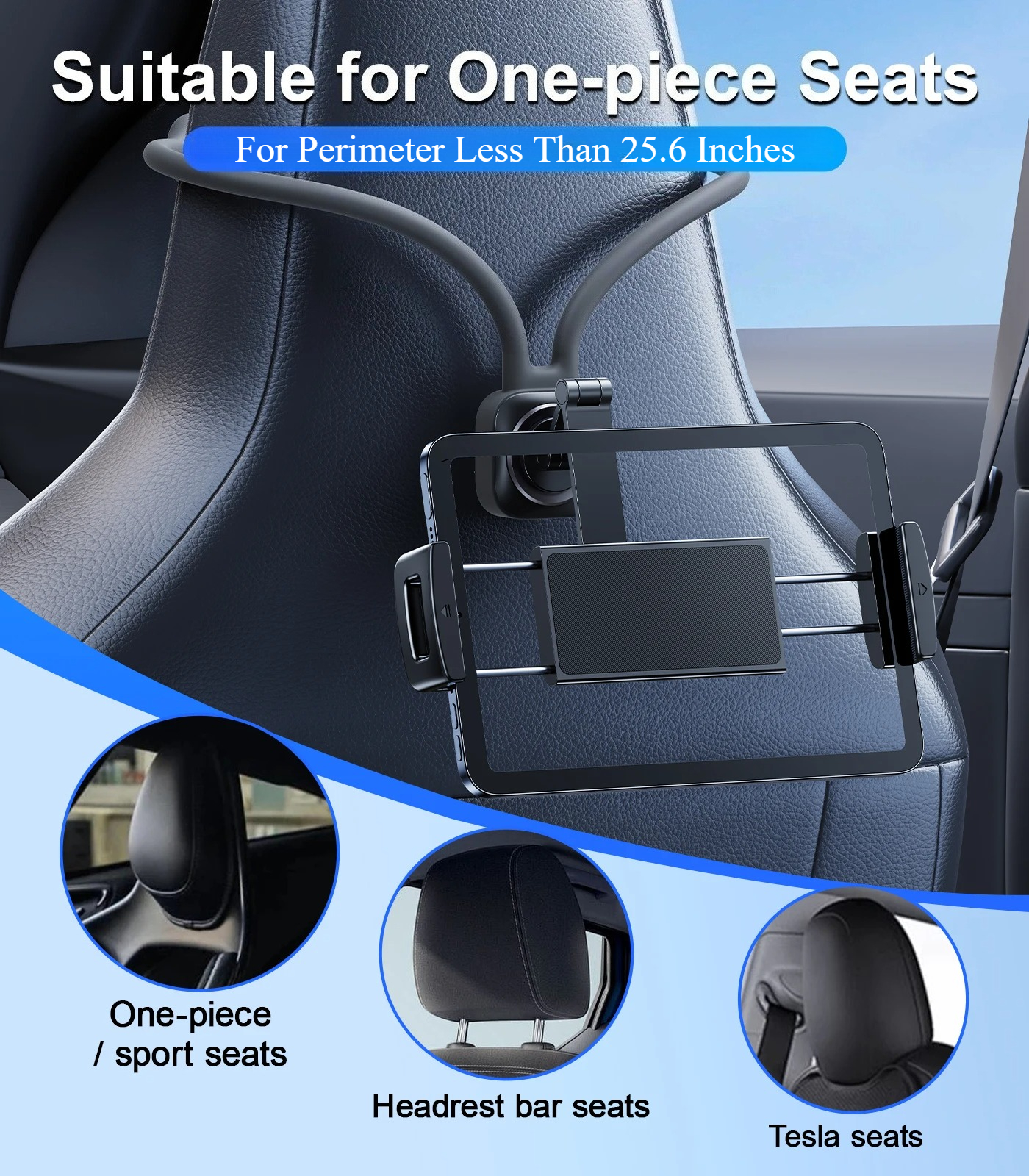 Hipacool Car Seatback Tablet H - Toddler Tablet Accessories recension och pris