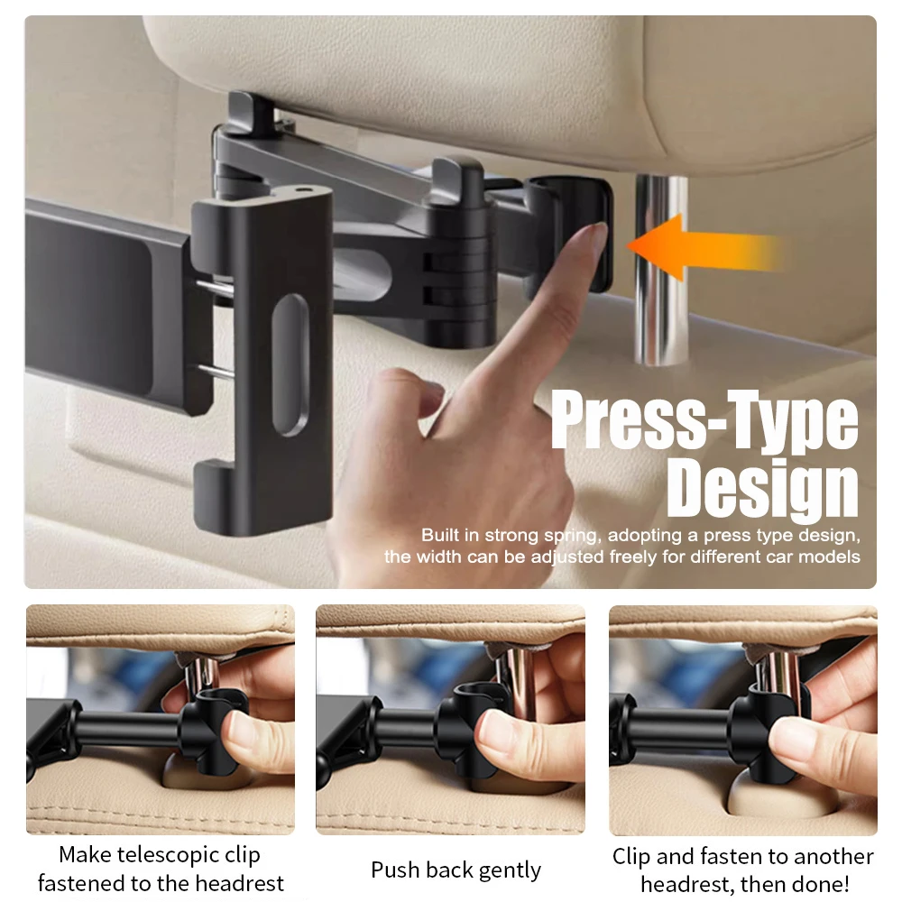 Foldable Car Phone Holder Back - Toddler Tablet Accessories recension och pris