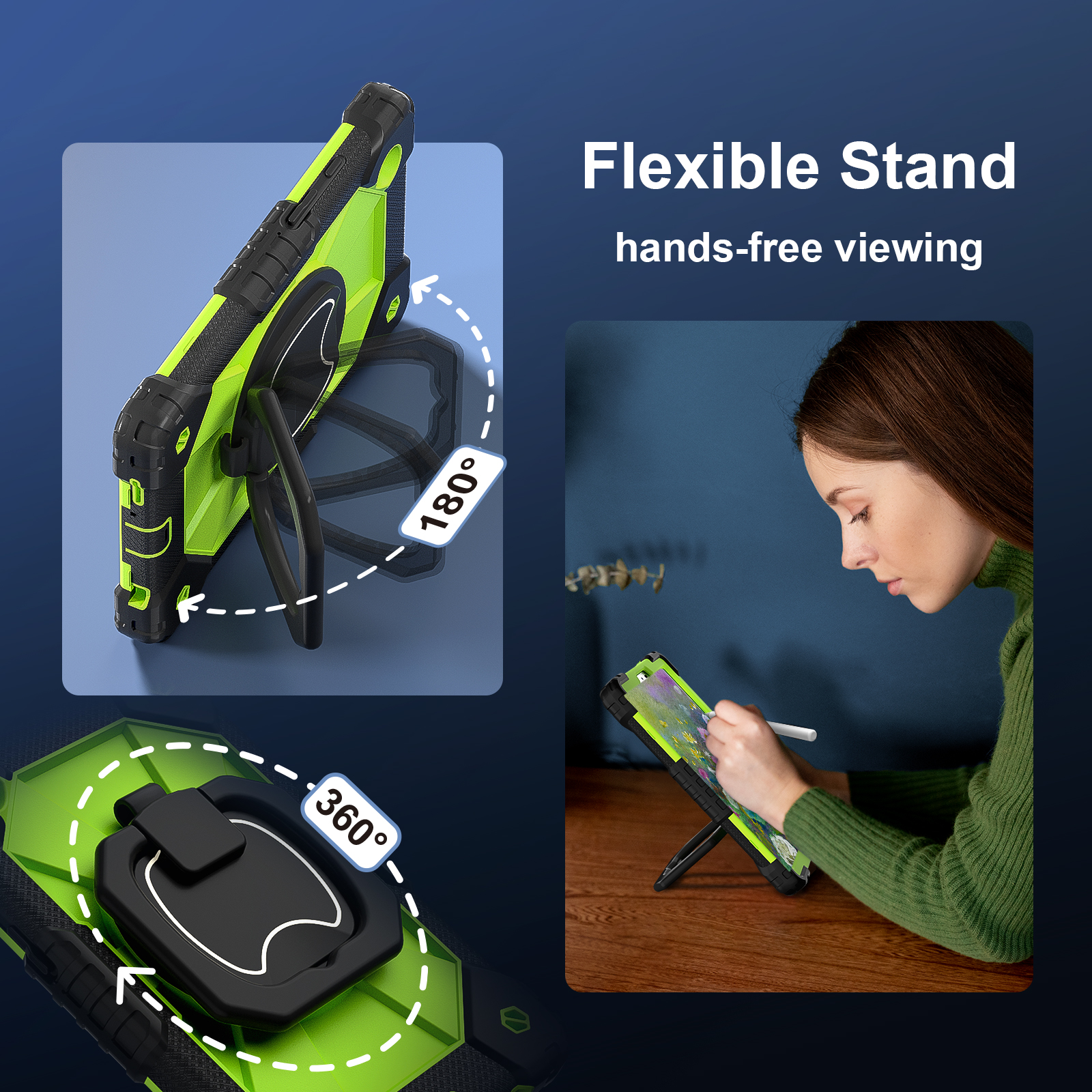 Rotating Heavy Duty Case For S - Cheap Tablet Accessories recension och pris