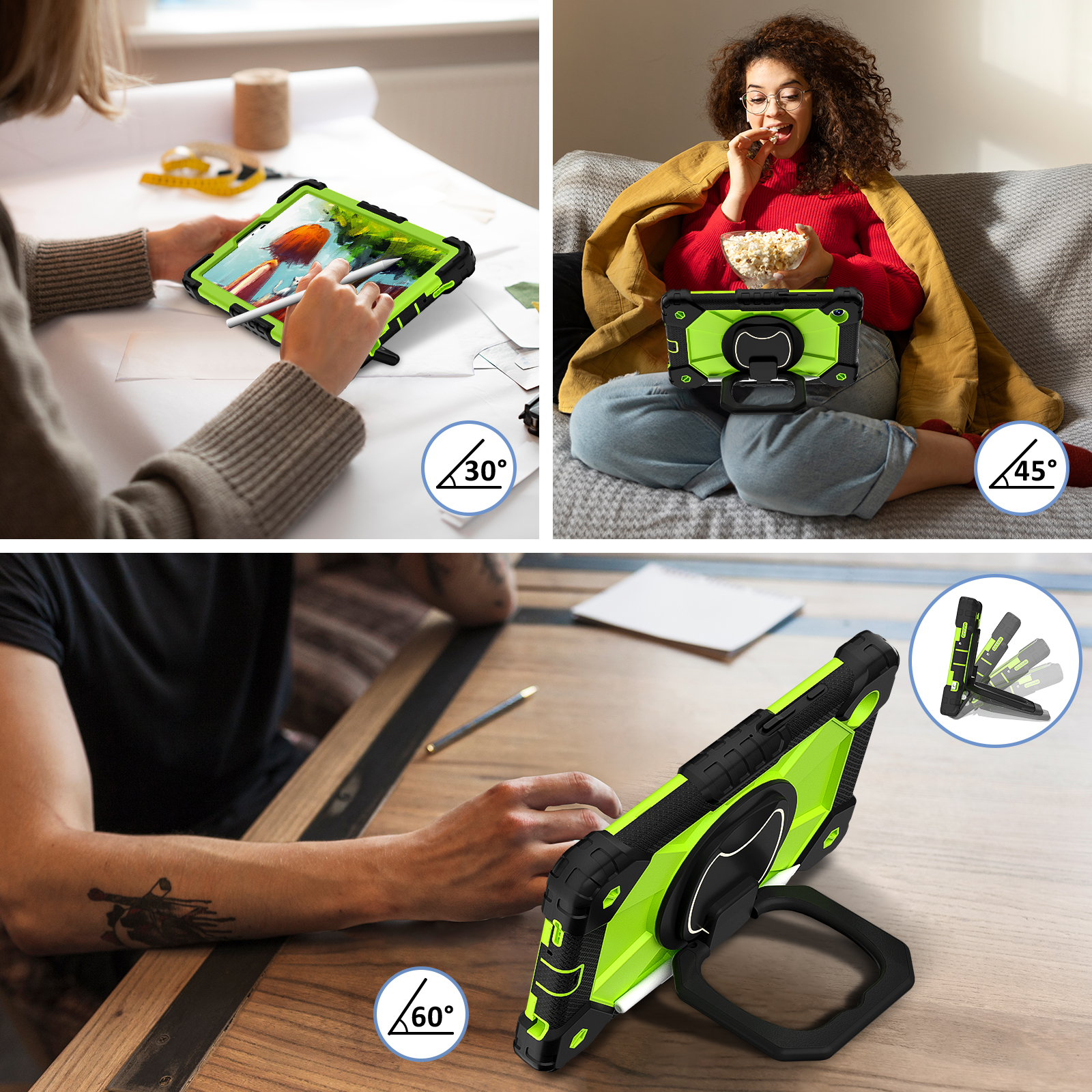 Rotating Heavy Duty Case For S - Cheap Tablet Accessories recension och pris