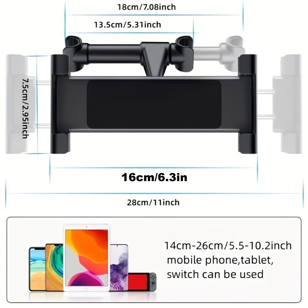 Car Back Seat Headrest Tablet  - Toddler Tablet Accessories recension och pris