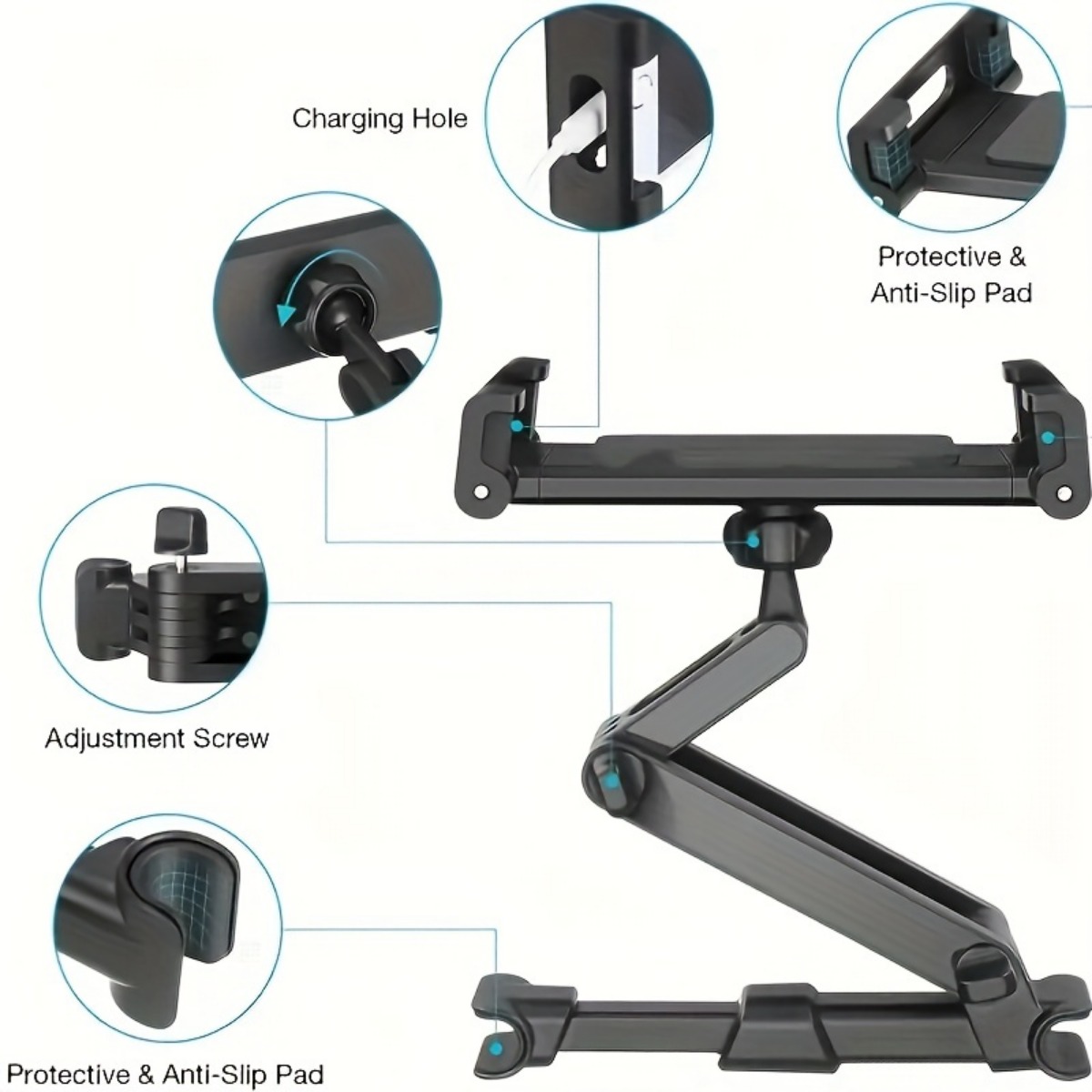 Car Back Seat Headrest Tablet  - Toddler Tablet Accessories recension och pris