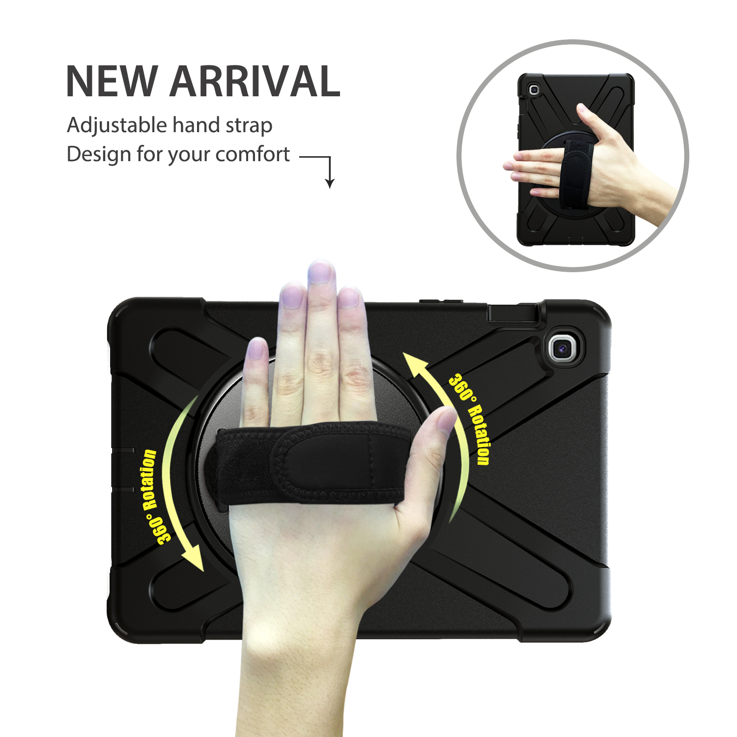 Rotating Hybrid Case For Samsu - Cheap Tablet Accessories recension och pris