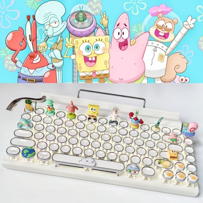 Retro SpongeBo Mechanical Keyb - Tablet Accessories Kids recension och pris