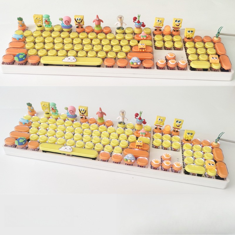 Retro SpongeBo Mechanical Keyb - Tablet Accessories Kids recension och pris