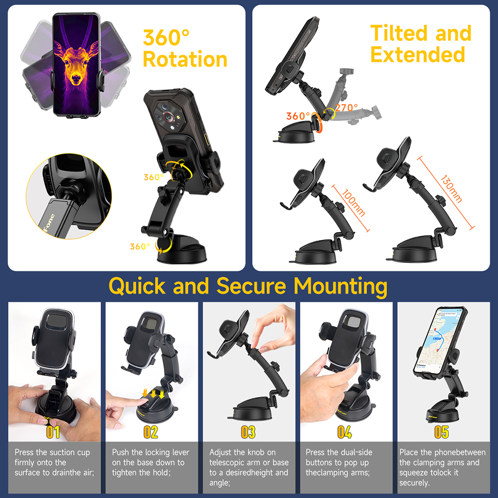 Ulefone Armor Mount Next-Gen V - Ulefone Tablet Accessories recension och pris