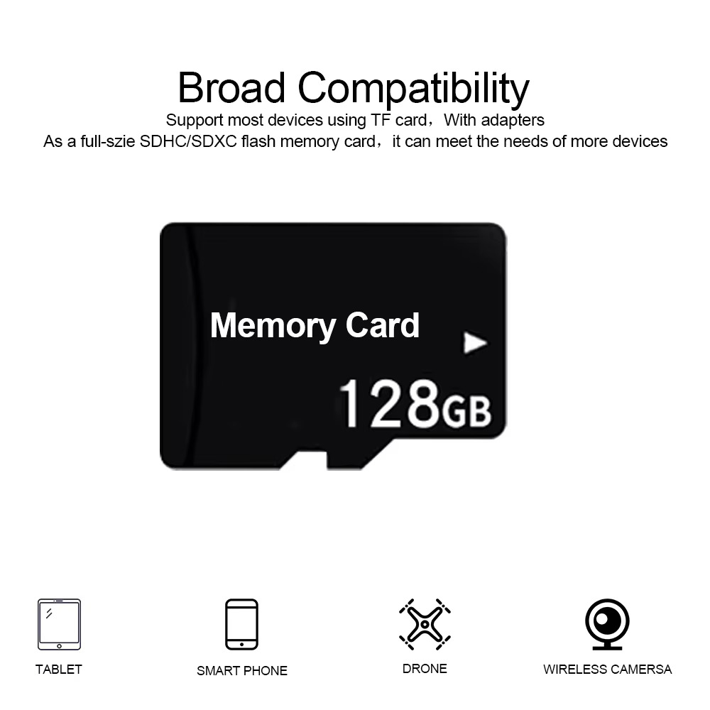 10PCS TF cards 128GB 32GB 64GB - Microsd Card Tablet recension och pris