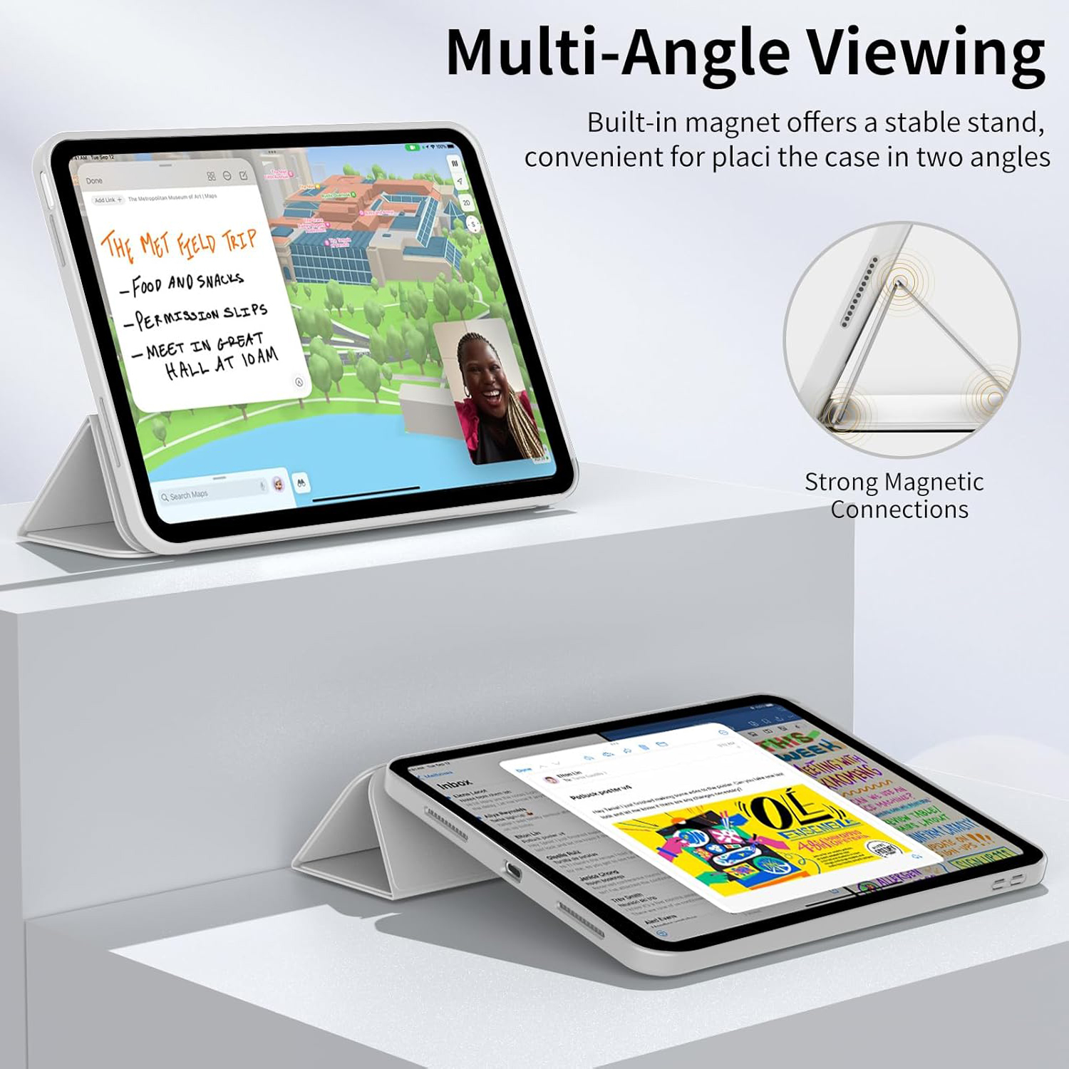 Tri-fold Flip Case For Samsung - Vortex Tablet Accessories recension och pris