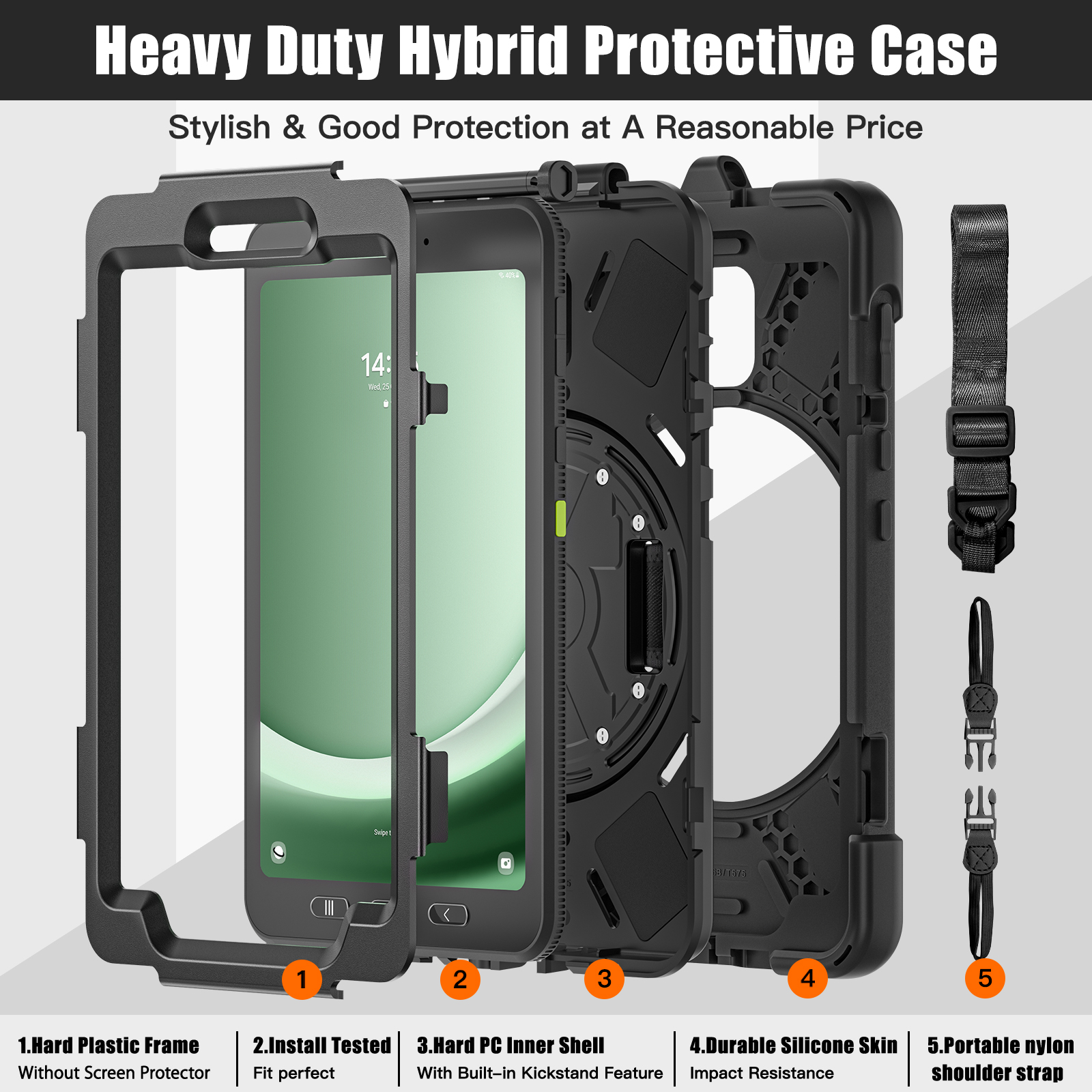 LFOIQN Kids Case For Samsung G - Vortex Tablet Accessories recension och pris