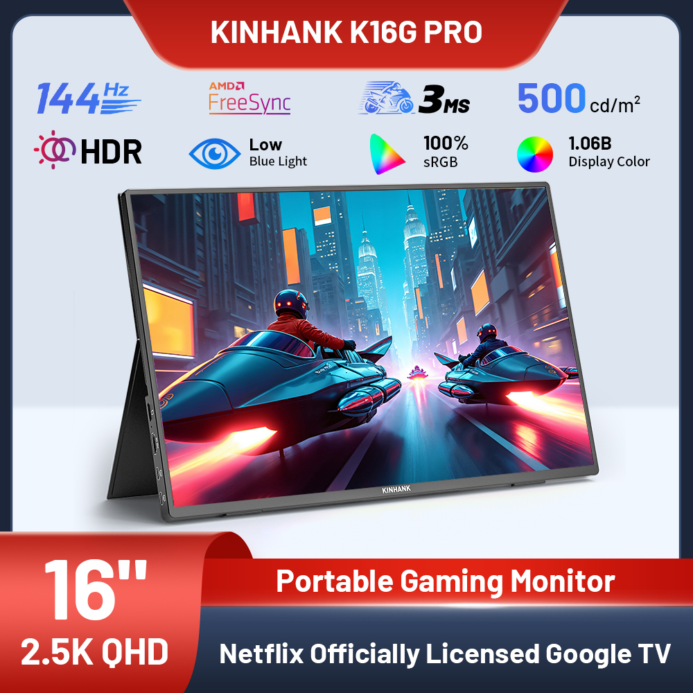 KINHANK 16-inch Smart Portable - Android Tablet Gaming Accessories recension och pris