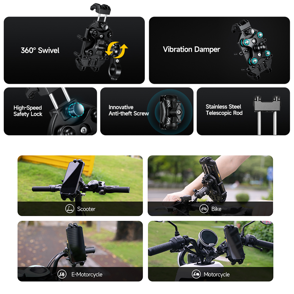 Ulefone Universal handlebar ph - Ulefone Tablet Accessories recension och pris