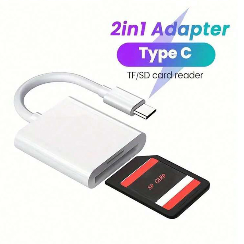 2 in 1 USB-C Card Reader, USB  - Microsd Card Tablet recension och pris