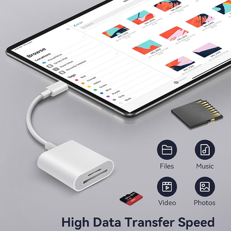 2 in 1 USB-C Card Reader, USB  - Microsd Card Tablet recension och pris