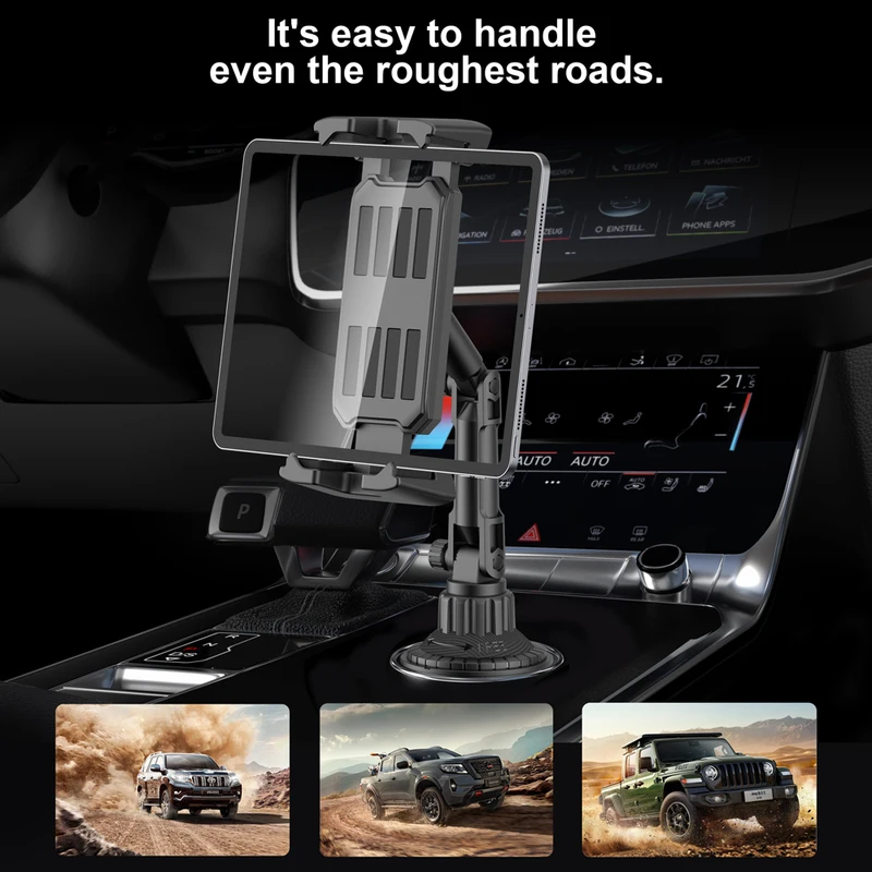 Heavy-Duty Car Cup Holder Tabl - Ram Tablet Accessories recension och pris